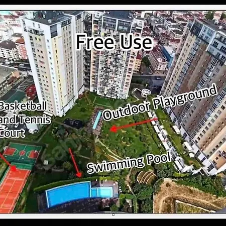 Διαμέρισμα Acik Havuz Ve Deniz Manzarasi Sunan Site Ev Κωνσταντινούπολη
